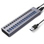 USB 3.0 Hub 16 port ACASIS AC-HS716 (Al, LED, отдельные выкл., блок питания 12V 7.5A) 36385 - фото 16836