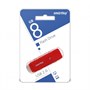 USB 2.0 Flash Drive 8GB SmartBuy Dock, красный 36495 - фото 16856