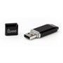 USB 2.0 Flash Drive 8GB SmartBuy Quartz, чёрный 36498 - фото 16863
