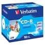 CD-R 700Mb 80min Verbatim 52x, jewel, AZO Wide Inkjet Printable (43325) (упаковка 10шт.) 36520 - фото 16969