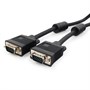 Кабель SVGA 15M-15M (сигн., экранированный, 2 фильтра, чёрный) 10м 35833 - фото 17009
