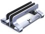 Вертикальный держатель для ноутбука, планшета Ugreen Vertical Laptop Stand Dual Slot LP258, алюминий, 150x105x50мм, 299г (60643) 36717 - фото 17139