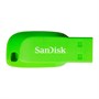 USB 2.0 Flash Drive 32GB Sandisk Cruzer Blade Green (SDCZ50C-032G-B35GE) 36611 - фото 17188