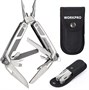 Мультитул WORKPRO W014070A (16 функций, серебристый, фикс. лезвий, 11.3(18)x4.5(6.5)x2.3см, 394г, чехол) 36787 - фото 17408
