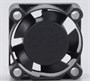 Вентилятор Akasa 25x25x10мм, 2-pin, 2.5 CFM (4.2 m3/h), 2-ball, 10000 rpm, 24.76 dB(A) (AK-189BK-2B) 36659 - фото 17507