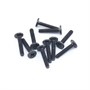 Винт СM2x10mm (для ноутбуков) черный, 10шт. 35191 - фото 17698