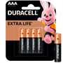 AAA (LR03) Duracell Basic MN2400, 1.5V, упаковка 4шт. 36378 - фото 17869