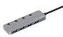 USB 3.0 Hub 4 port пассивный ACASIS HS080S (Al, серебристый, c отдельными выкл., питание micro-USB, кабель 0.3м) 36940 - фото 17887
