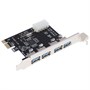 PCI-e -> USB 3.0 (4port ext.) VIA chipset 34219 - фото 18079