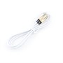Кабель jack 3.5 мм-jack 3.5 мм 1.0м, белый Cablexpert Pro (CCAB-01-35MM-1MW) 37162 - фото 18147