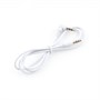 Кабель jack 3.5 мм-jack 3.5 мм 1.0м, L-коннектор, белый Cablexpert Pro (CCAB-01-35MML-1MW) 37164 - фото 18151