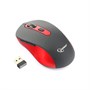 Мышь беспров. Gembird MUSW-221-R, чёрно-красная, 5кн., 1600dpi 37178 - фото 18257