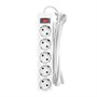 Сетевой фильтр CBR CSF 2505-3.0 White PC 5 розеток 3.0м, белый 37141 - фото 18317