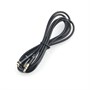 Удлинитель аудио jack 3.5 мм (M) - jack 3.5 мм (F), 1.5м Cablexpert Pro (CCAB-02-35MF-1.5MB) 37170 - фото 18435