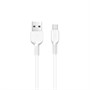 Кабель USB A --> Micro USB 5P (B) 1.0м hoco X20, белый 37094 - фото 18478