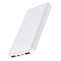 Портативный аккумулятор Borofone BJ3 Minimalist 10000mAh, вх.: Micro-USB/USB-C, вых.: 2 x USB-Af, LED, белый 37323 - фото 18983
