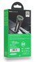 Зарядное устройство а/м 12V -> USB 5V hoco Z49A, QC 3.0, чёрное 37338 - фото 19084