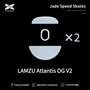 Ножки для мыши (глайды) X-raypad Jade Speed для Lamzu Atlantis OG V2, комплект из 2-х наборов 37584 - фото 19512