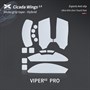 Противоскользящие наклейки на мышь X-raypad Cicada Wings V2 для Razer Viper V2 Pro, белые 37818 - фото 19891