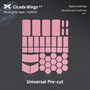 Противоскользящие наклейки на мышь X-raypad Cicada Wings V2 Universal Pre-cut, 34 накл., PORON®, розовые 38061 - фото 19958