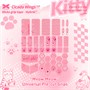 Противоскользящие наклейки на мышь X-raypad Cicada Wings V2 Kitty Universal Pre-cut Grips Pink, универсальные, 42 накл. 38077 - фото 19993
