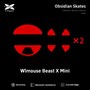 Ножки для мыши (глайды) X-raypad Obsidian Control для WLMouse Beast X Mini, комплект из 2-х наборов 38051 - фото 20090