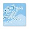 Коврик для мыши X-raypad Aqua Control II Sakura Blue XL Square (500x500x4мм) (36419d) 37657 - фото 20318