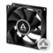 Вентилятор ARCTIC F8 PWM PST Black 80x80x25мм, Fluid Dynamic Bearing, PWM PST, 300-2000 RPM, 22.5 dBA, 31 CFM  (ACFAN00204A) 36920 - фото 20741