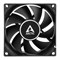 Вентилятор ARCTIC F8 PWM PST Black 80x80x25мм, Fluid Dynamic Bearing, PWM PST, 300-2000 RPM, 22.5 dBA, 31 CFM  (ACFAN00204A) 36920 - фото 20742