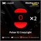 Ножки для мыши (глайды) X-raypad Obsidian Ultra для Pulsar X2 CrazyLight, комплект из 2-х наборов 38831 - фото 21084