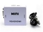 Переходник-конвертер VGA (15F) +audio jack (3.5mm) -> HDMI (F) 1080P 28327 - фото 5500