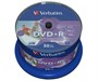 DVD+R 4.7GB Verbatim 16x (упаковка 50шт. на шпинделе), printable (43512) 12305 - фото 5965