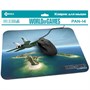 Коврик для мыши Kreolz PAN-14 "Jet Plane" (тканево-резиновый, 270*230 мм) 32049 - фото 8185