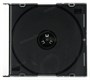 Коробка на 1 CD slim, black tray 10678 - фото 8196