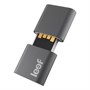 USB 2.0 Flash Drive 8GB Leef FUSE, магнитный, черно/белый (LFFUS-008GWR) 27842 - фото 8278