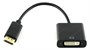 Переходник-конвертер DisplayPort (M) -> DVI (29F) 0.1м, черный 22893 - фото 9455